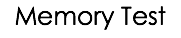 Memory Test